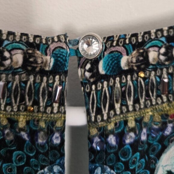 Camilla Turn On The Charm Wide Sleeve Playsuit Size Large b87 - Picture 8 of 13